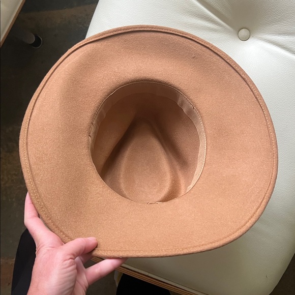 LAST CALL J. Crew Camel Wool Fedora Hat - Picture 4 of 6